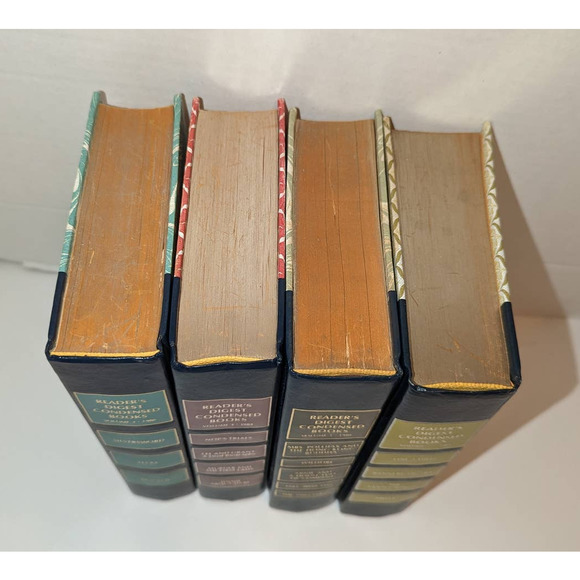 4 Vintage 1980's Readers Digest Condensed Books Near Mint Hardcover - Picture 2 of 16